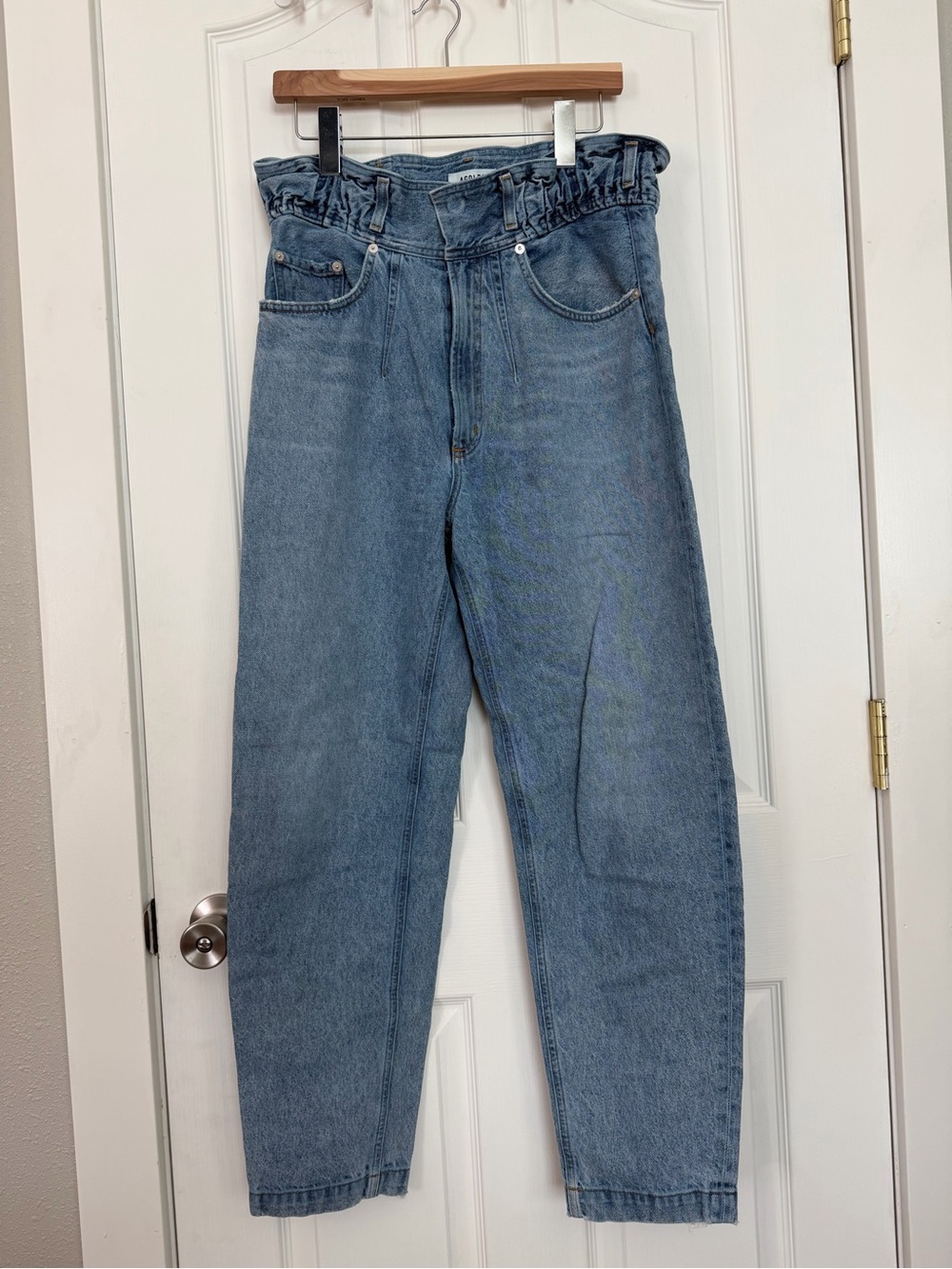 AGOLDE Reworked 90s Paperbag Jeans